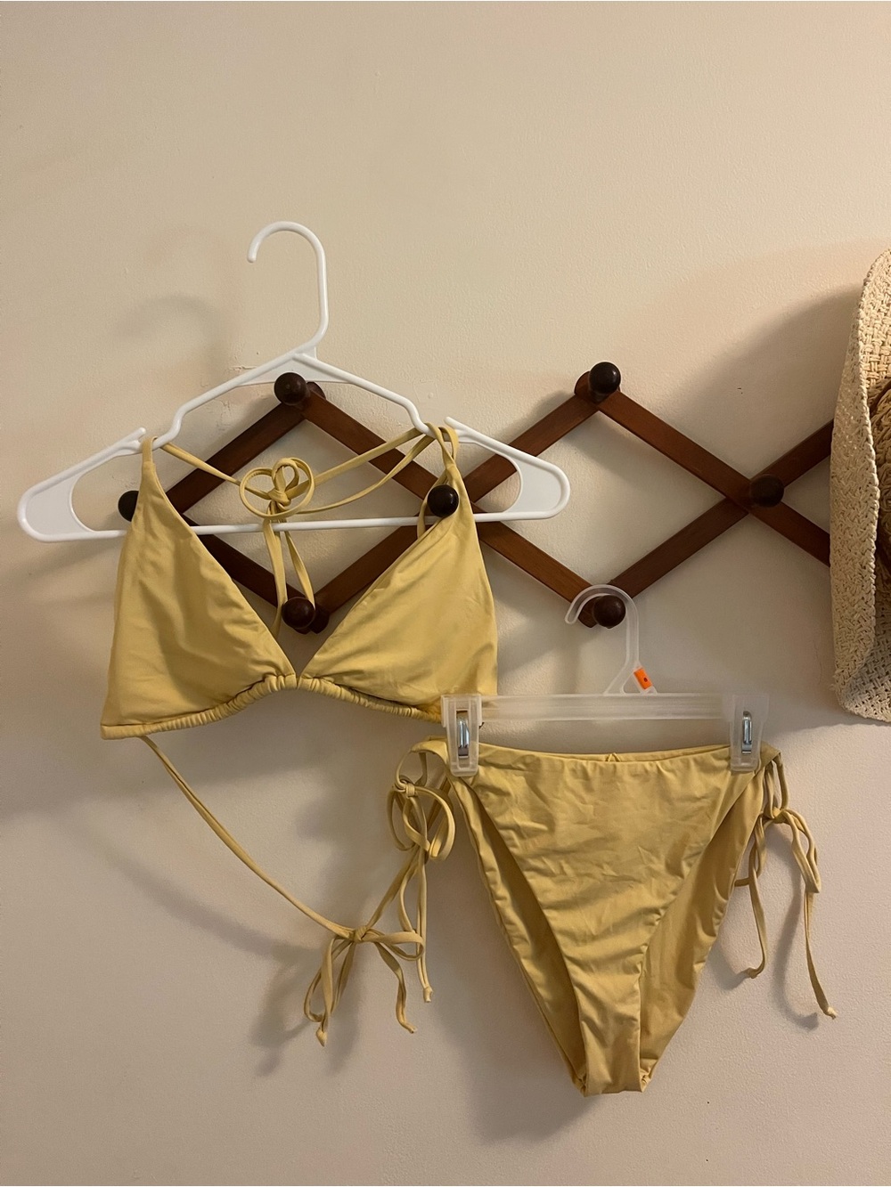 Dippin' Daisy's Yellow Bikini Set Size Large